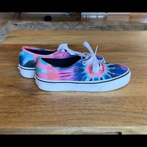 Vans Tie Dye Skate Shoes